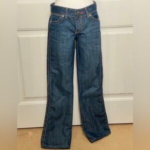 Wrangler Premium Patch Pink Label Bootcut Jeans Size 5/6 X 32